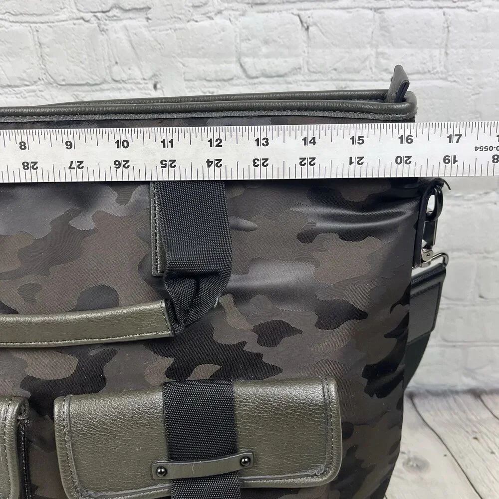 Aldo Messenger Tote Bag Camouflage Black Green Tactical Military Shoulder Strap